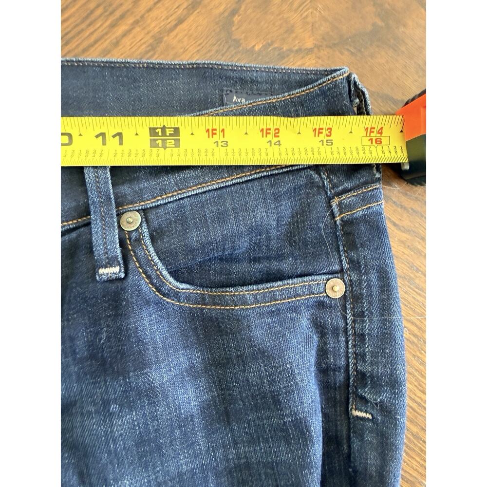 Pre-Owned CITIZENS OF HUMANITY 27 Blue Ava Low Rise Straight Leg Jeans Women - Picture 7 of 10